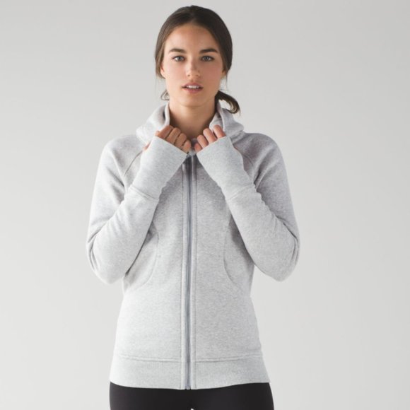 lululemon athletica Tops - LULULEMON Gray Zipper Hoodie